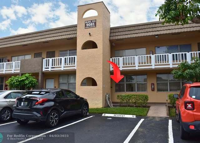 Property at 9081 Sunrise Lakes Blvd #107, Sunrise, FL 33322, 1 bed, 1 bath