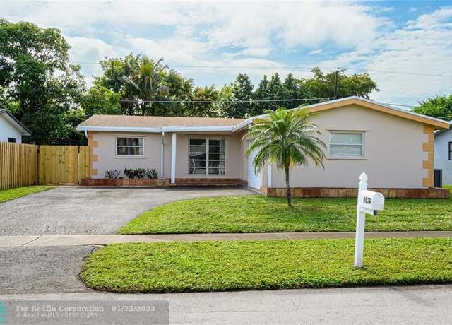 Property at 9020 NW 26th Pl, Sunrise, FL 33322, 3 beds, 2 baths