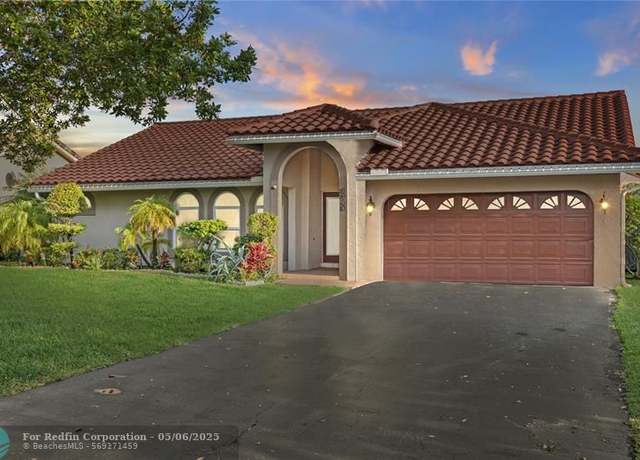 Property at 8950 NW 45th Ct, Coral Springs, FL 33065, 3 beds, 2 baths