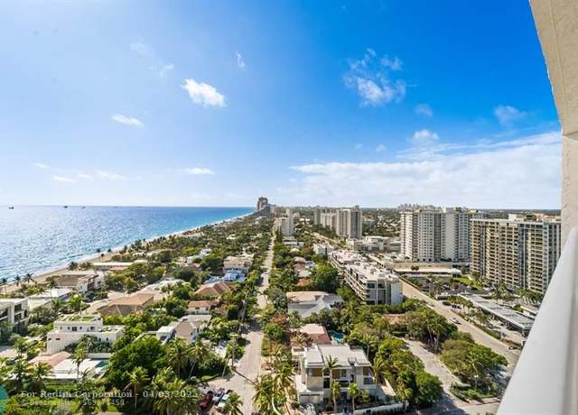 Property at 3100 N Ocean Blvd #2007, Fort Lauderdale, FL 33308, 2 beds, 2.5 baths