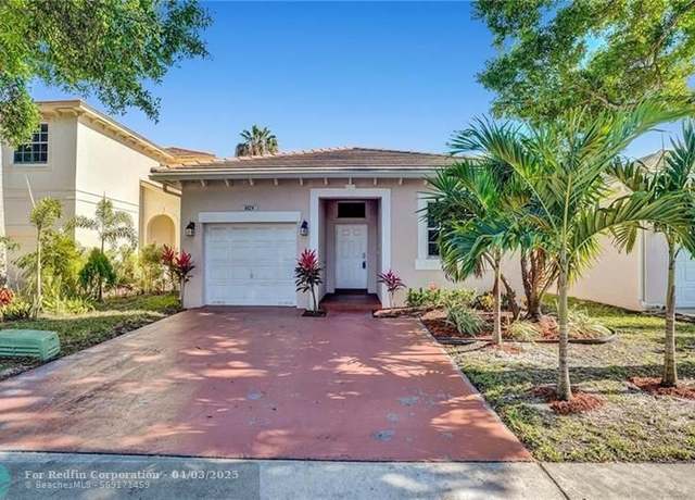 Property at 4824 NW 19th St, Coconut Creek, FL 33063, 3 beds, 2 baths