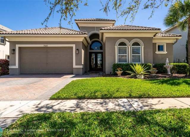 Property at 7660 NW 120th Dr, Parkland, FL 33076, 4 beds, 3 baths