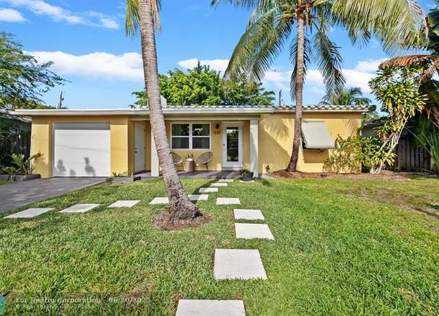 Property at 539 NE 16th St, Fort Lauderdale, FL 33304, 3 beds, 1 bath