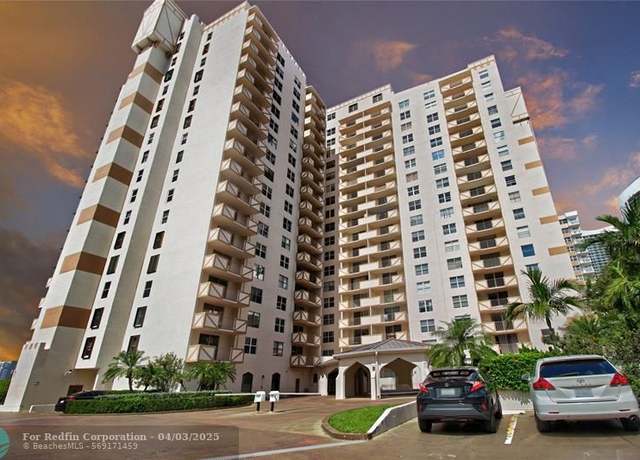 Property at 1865 S Ocean Dr Unit 6C, Hallandale, FL 33009, 1 bed, 2 baths
