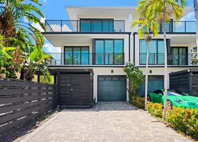 Property at 722 NE 15th Ave #2, Fort Lauderdale, FL 33304, 4 beds, 3.5 baths