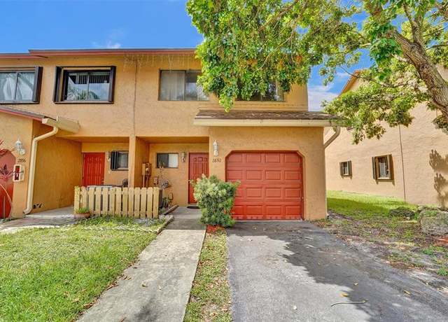 Property at 2892 NW 80th Ave #2892, Sunrise, FL 33322, 3 beds, 2.5 baths
