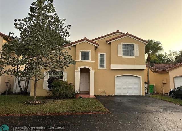 Property at 1223 NW 125th Ter, Sunrise, FL 33323, 3 beds, 2.5 baths