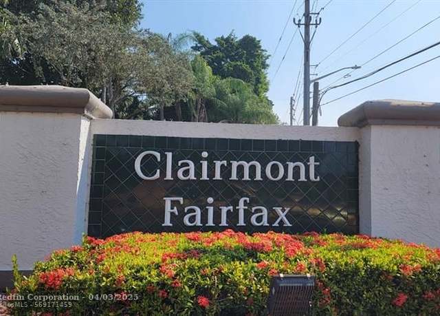 Property at 7218 Fairfax Dr #110, Tamarac, FL 33321, 2 beds, 2 baths