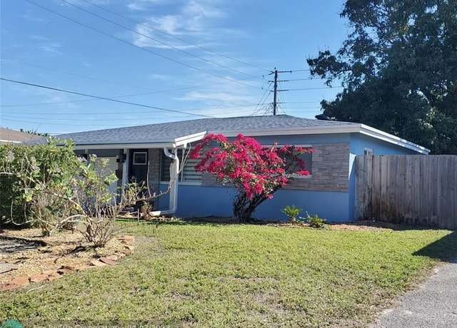 Property at 4820 NE 1st Ter, Oakland Park, FL 33334, 3 beds, 2 baths
