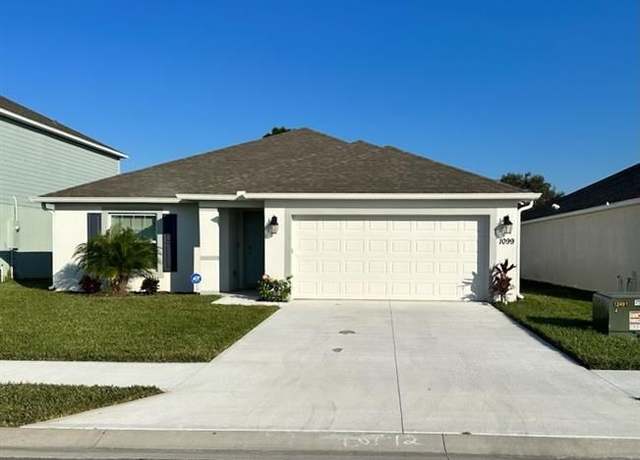 Property at 1099 NE Dania Cir, Palm Bay, FL 32905, 3 beds, 2 baths