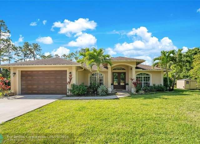 Property at 17566 Tangerine Blvd, Loxahatchee, FL 33470, 4 beds, 2 baths