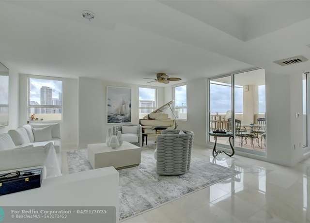 Property at 600 W Las Olas Blvd Unit 1905-s, Fort Lauderdale, FL 33312, 3 beds, 2.5 baths