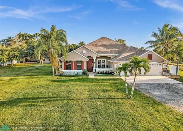 Property at 14230 80th Ln N, Loxahatchee, FL 33470, 4 beds, 3.5 baths