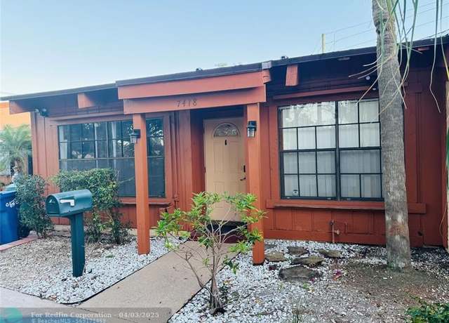 Property at 7418 NW 33rd St, Lauderhill, FL 33319, 2 beds, 2 baths
