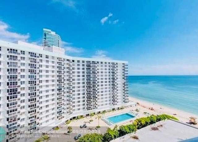 Property at 3725 S Ocean Dr #709, Hollywood, FL 33019, 2 beds, 1.5 baths