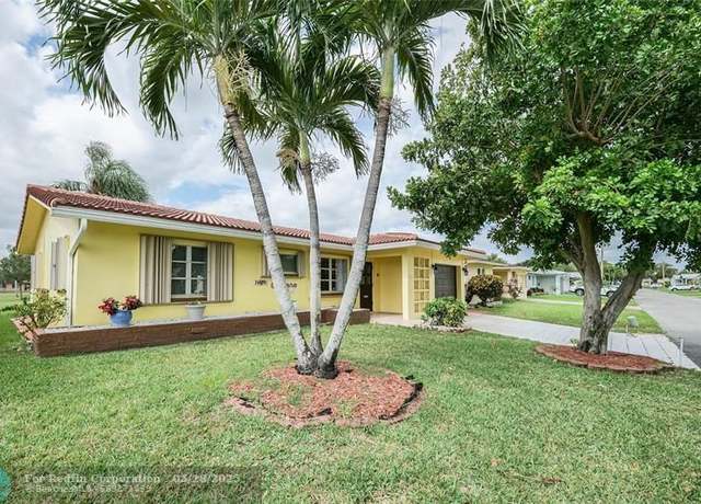Property at 4510 NW 45th Ct, Tamarac, FL 33319, 2 beds, 2 baths