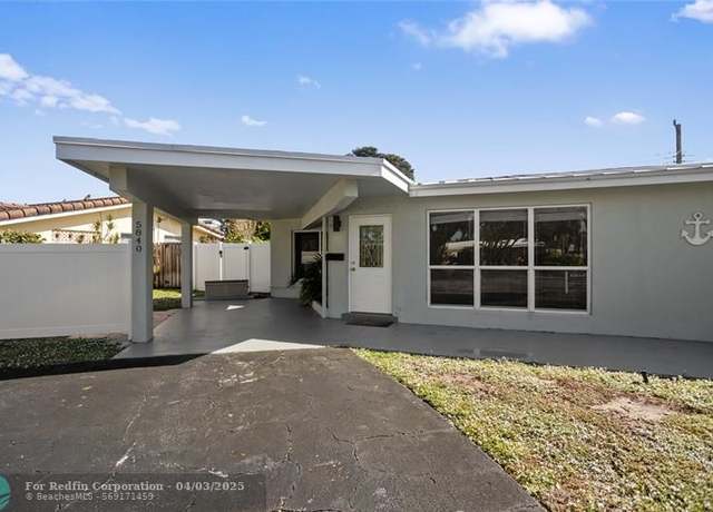 Property at 5840 NE 22nd Ave, Fort Lauderdale, FL 33308, 3 beds, 2 baths