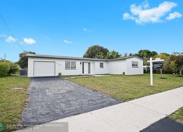 Property at 718 NW 48th Ter, Plantation, FL 33317, 3 beds, 2 baths