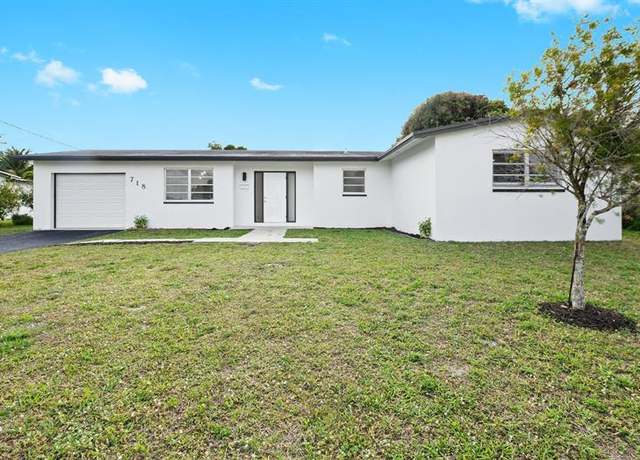 Property at 718 NW 48th Ter, Plantation, FL 33317, 3 beds, 2 baths