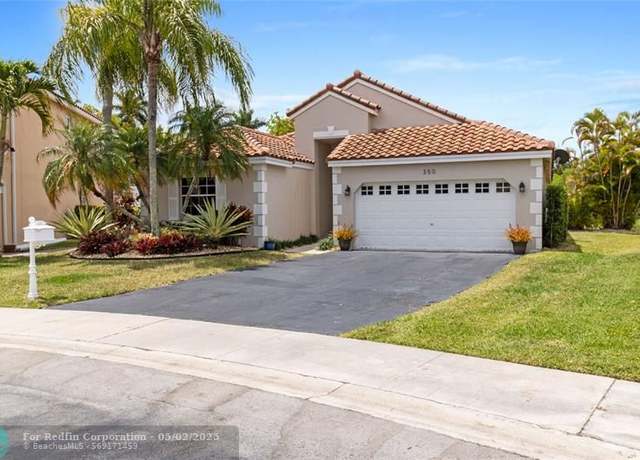 Property at 350 Somerset Way, Weston, FL 33326, 3 beds, 2 baths