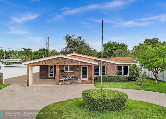 Property at 1311 NE 42nd St, Oakland Park, FL 33334, 5 beds, 3 baths