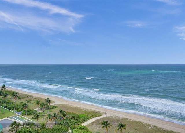 Property at 5100 N Ocean Blvd #1408, Lauderdale By The Sea, FL 33308, 2 beds, 2 baths