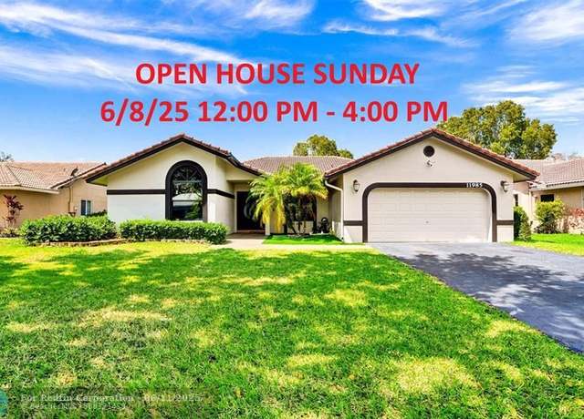 Property at 11985 NW 2nd Mnr, Coral Springs, FL 33071, 4 beds, 2.5 baths