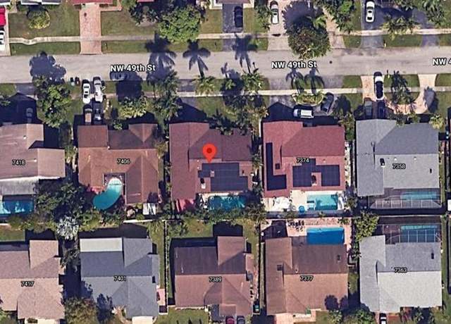 Property at 7390 NW 49th St, Lauderhill, FL 33319, 4 beds, 2.5 baths