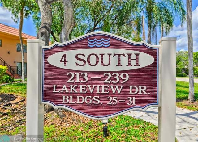 Property at 235 Lakeview Dr #104, Weston, FL 33326, 2 beds, 2 baths