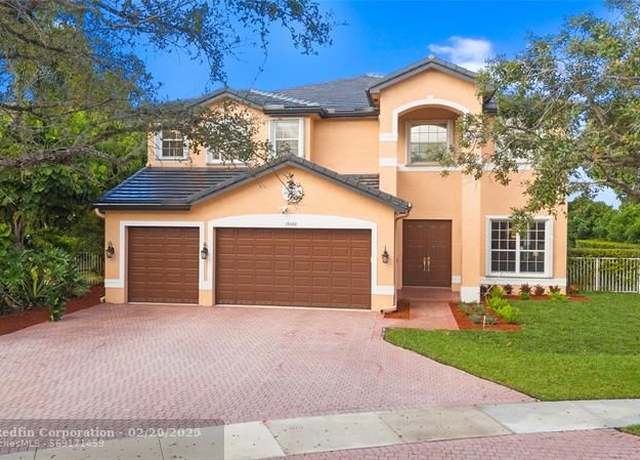 Property at 19560 SW 39th Ct, Miramar, FL 33029, 6 beds, 4 baths