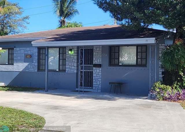 Property at 654 NW 45th St, Fort Lauderdale, FL 33309, 2 beds, 2 baths