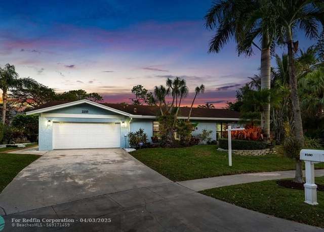 Property at 3200 NW 29th Ave, Boca Raton, FL 33434, 4 beds, 3 baths