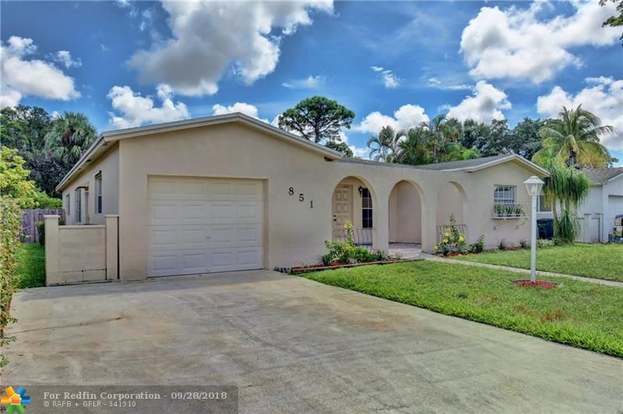 851 Sw 49th Ter Margate Fl 33068 3 Beds 2 Baths
