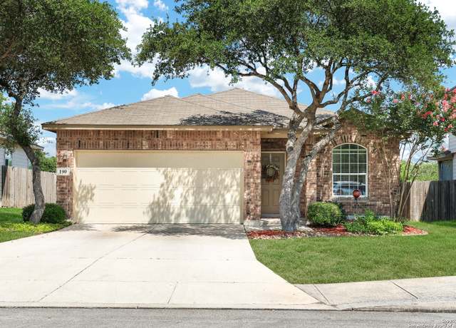 Property at 190 Nesting Cyn, San Antonio, TX 78253, 3 beds, 2 baths