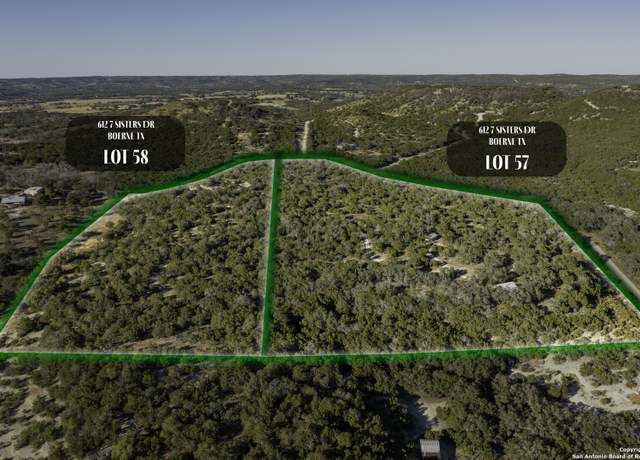 Property at 612 Seven Sisters (lot 57, 24.98 Acres), Boerne, TX 78006, 1 bed, 1 bath