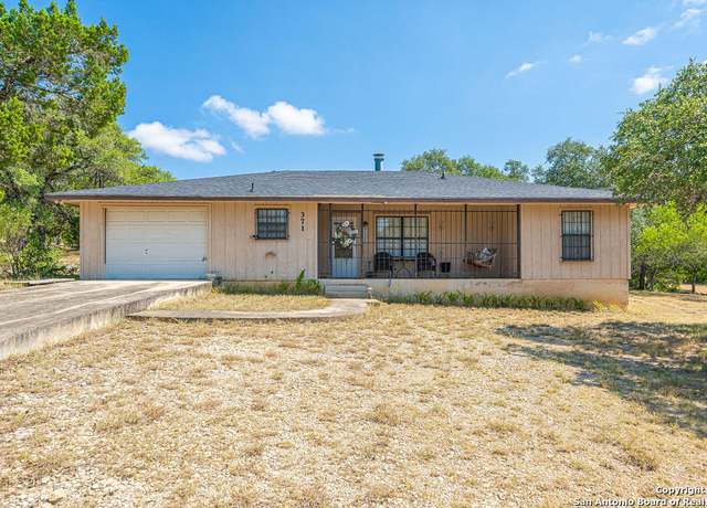 Property at 371 Lake Country, Lakehills, TX 78063, 3 beds, 1 bath