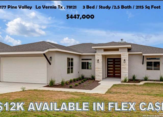 Property at 177 Pine Valley Dr, La Vernia, TX 78121, 4 beds, 2.5 baths