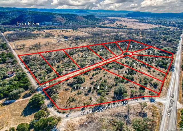 Property at 011 CR 350, Concan, TX 78838