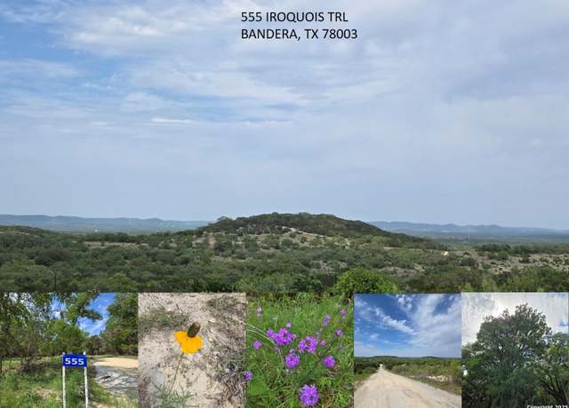 Property at 555 Iroquois Trl, Bandera, TX 78003