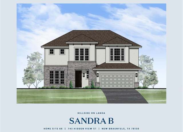 Property at 743 Hidden View St, New Braunfels, TX 78130, 4 beds, 3.5 baths