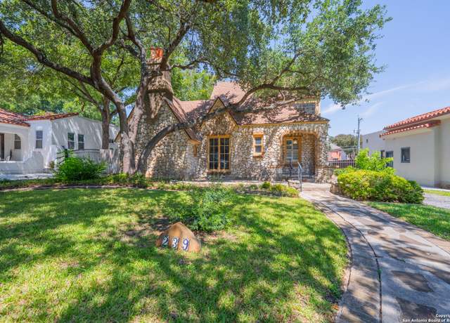 Property at 239 Stanford, Olmos Park, TX 78212, 4 beds, 2.5 baths
