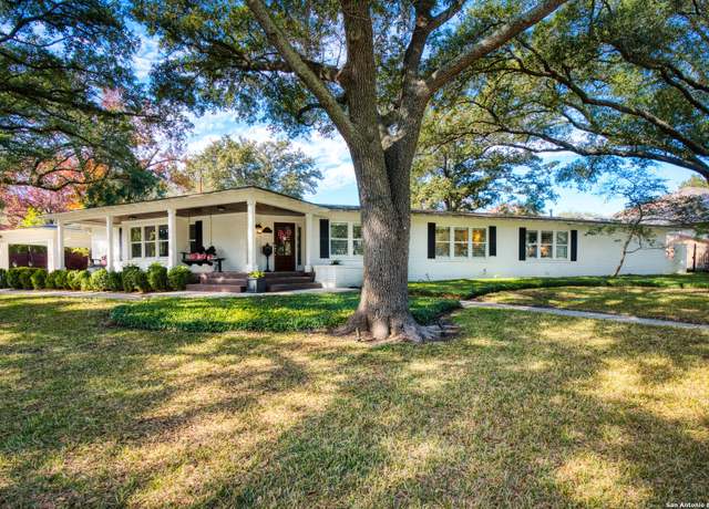 Property at 701 Wiltshire, Terrell Hills, TX 78209, 4 beds, 4 baths