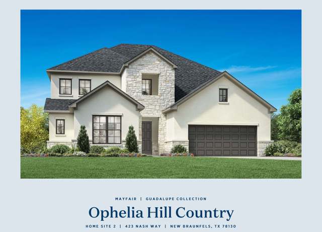 Property at 423 Nash Way, New Braunfels, TX 78130, 4 beds, 4.5 baths
