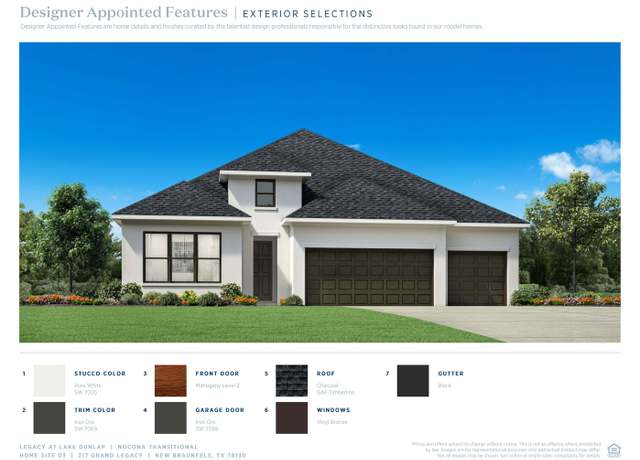 Property at 217 Grand Legacy, New Braunfels, TX 78130, 4 beds, 3 baths