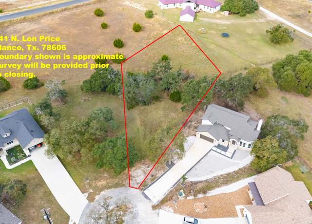 Property at 141 N Lon Price, Blanco, TX 78606