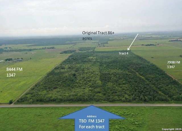 Property at TRACT 4 Fm 1347, Stockdale, TX 78160