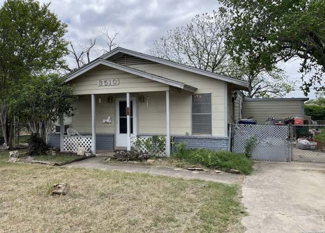 Property at 3510 Woodville Dr, San Antonio, TX 78223, 3 beds, 1 bath
