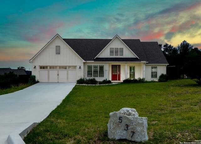Property at 537 Compass Rose, Canyon Lake, TX 78133, 3 beds, 2 baths