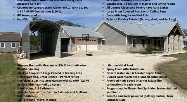 Photo of 1405 Red Bluff Rd, Pipe Creek, TX 78063-5440