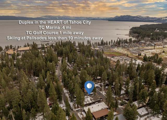 Property at 479 Jackpine St Unit A and B/480 Red Cedar, Tahoe City, CA 96145, 4 beds, 2 baths
